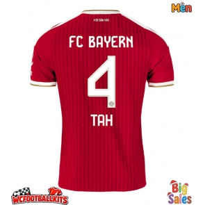 Bayern Munich Jonathan Tah #4 Replica Home Stadium Shirt 2026-27 Short Sleeve